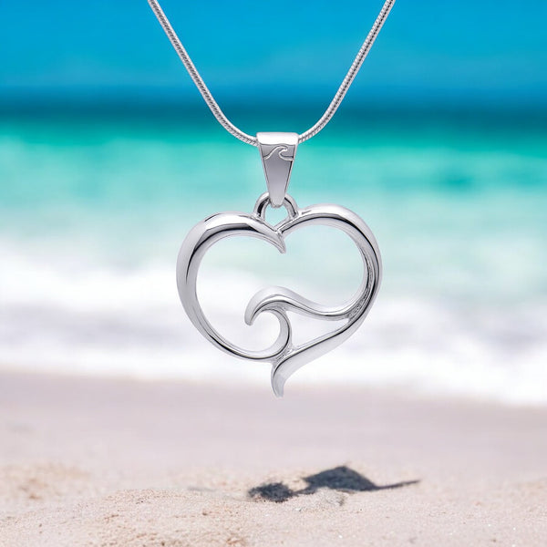 Jewelry Trends Scuba 2024 Divers Garnet Heart Sterling Silver Pendant