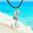 Seahorse Necklace- Seahorse Gift for Women and Men, Seahorse Necklace, Gifts for Seahorse Lovers, Sea Life Jewelry, Seahorse Charm