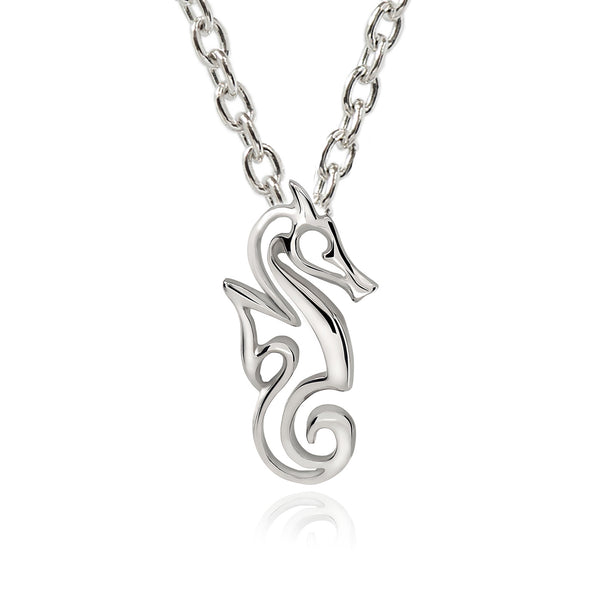 Seahorse Necklaces for Women Sterling Silver- Seahorse Jewelry for 